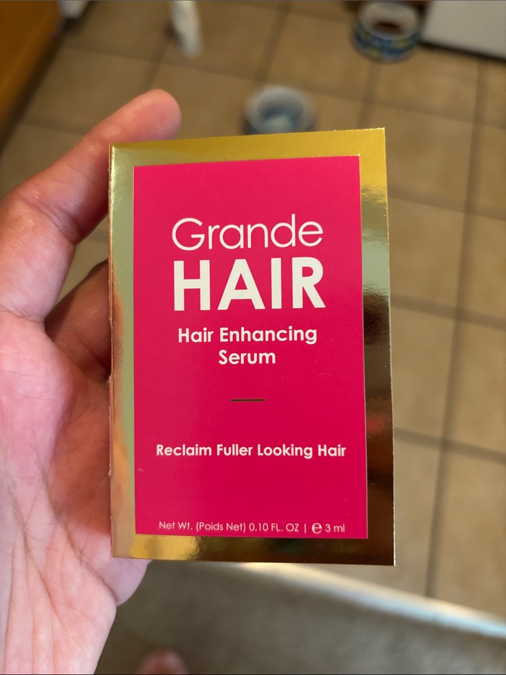 GrandeHAIR Hair Enhancing Serum - Pink